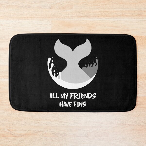 Item preview, All My Friends Have Fins designed and sold by LadySaltwater.