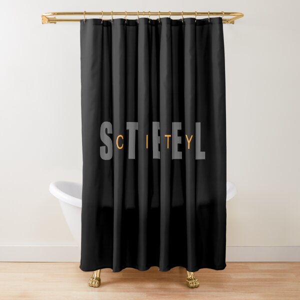 Steelers-City Shower Curtain for Sale by verlosen