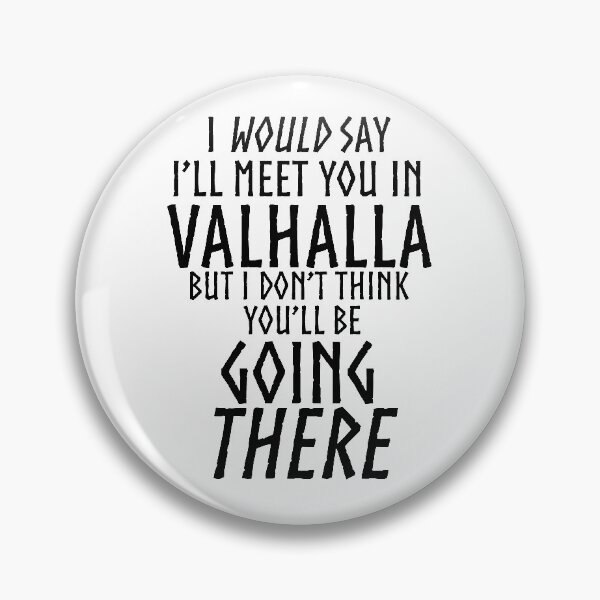Item preview, HTTYD-Inspired "Meet You in Valhalla" designed and sold by mulberrydragon.