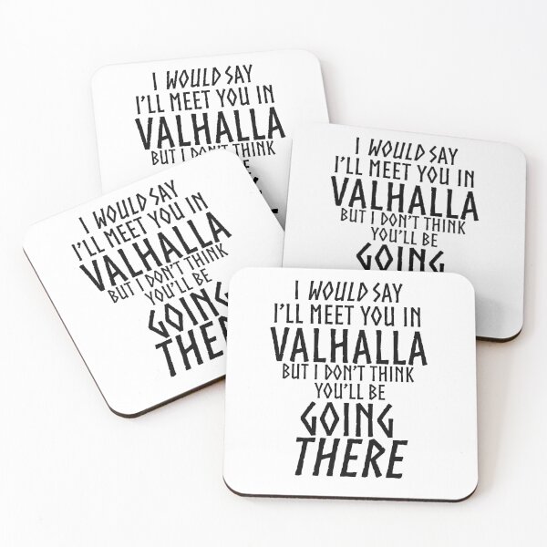 Item preview, HTTYD-Inspired "Meet You in Valhalla" designed and sold by mulberrydragon.