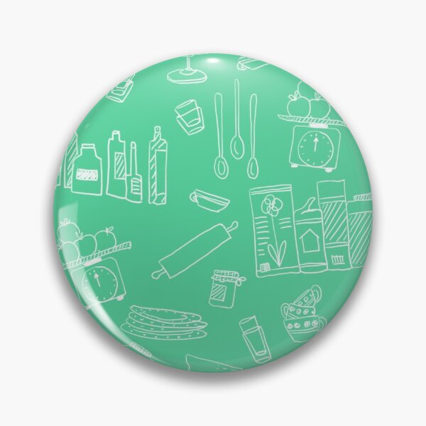 Item preview, Teal Baking Pattern designed and sold by zias.