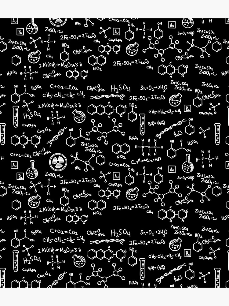 Science Chemistry Pattern by vladocar