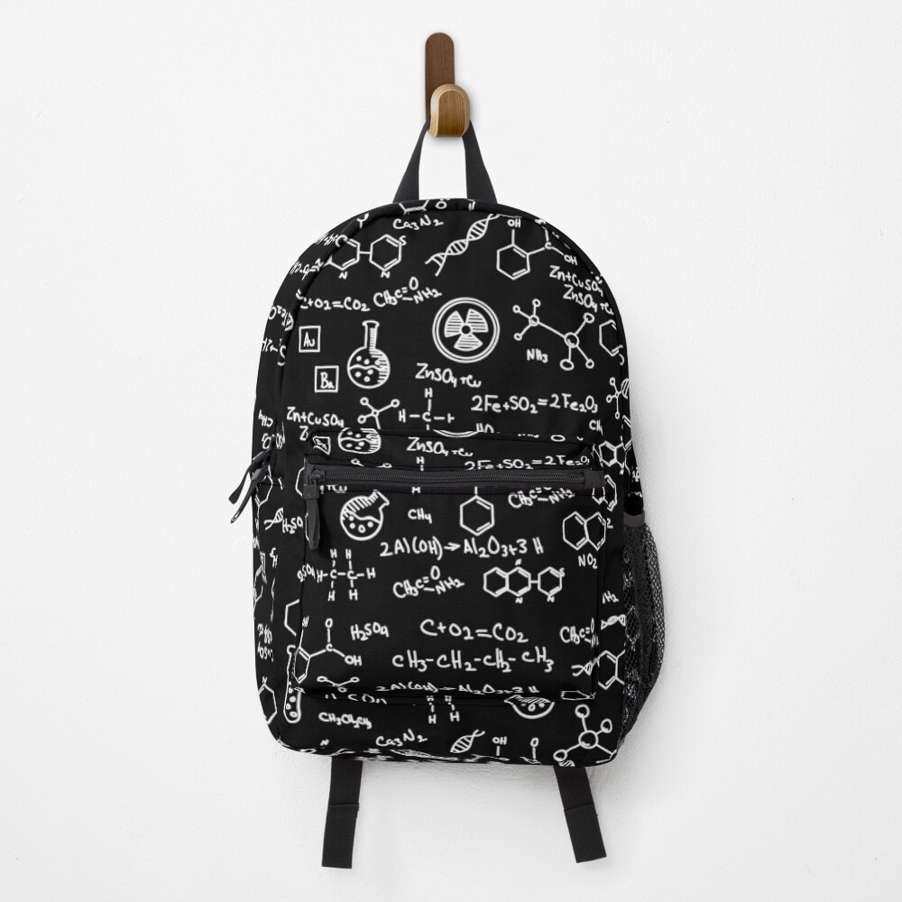 Science Chemistry Pattern Backpack