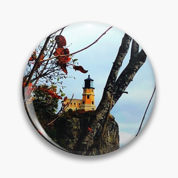 Item preview, Split Rock Lighthouse in Autumn designed and sold by Leah Rochelle.