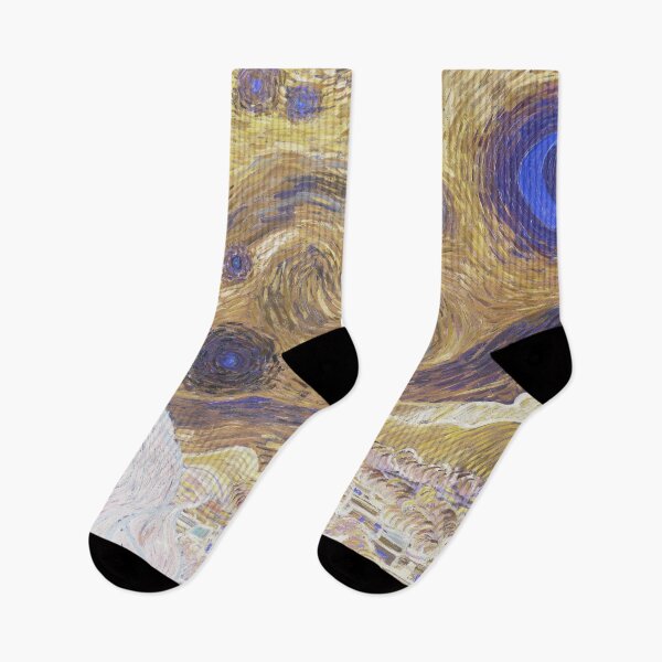 Item preview, The Starry Night by Vincent van Gogh | Color Inverted designed and sold by Dator.
