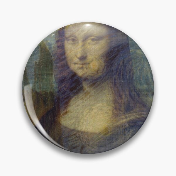 Item preview, Mona Lisa and Starry Night Superimposed  designed and sold by Dator.