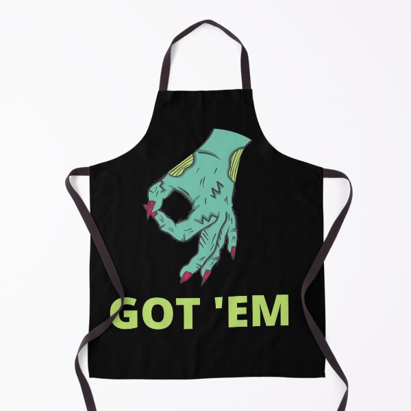 Item preview, "got 'em" zombie hand graphic designed and sold by campfiredesigns.