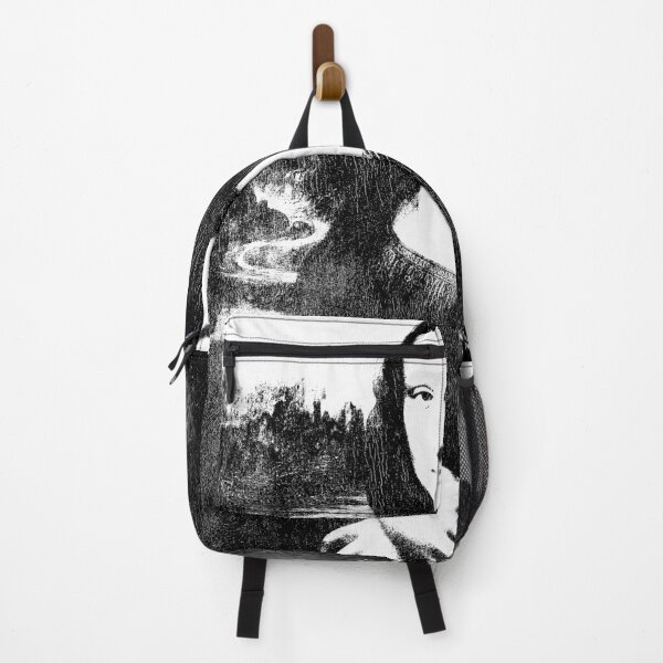 Item preview, Black and White Mona Lisa Painting designed and sold by Dator.