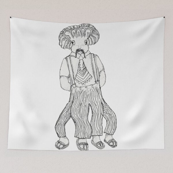 Item preview, Inked Rabbit Creature designed and sold by ArtChildGalore.