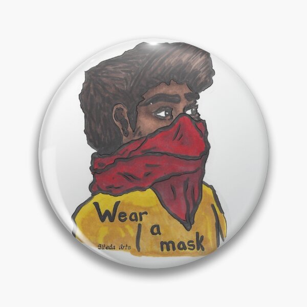 Item preview, Wear a Mask Red Scarf designed and sold by SitedaArts.