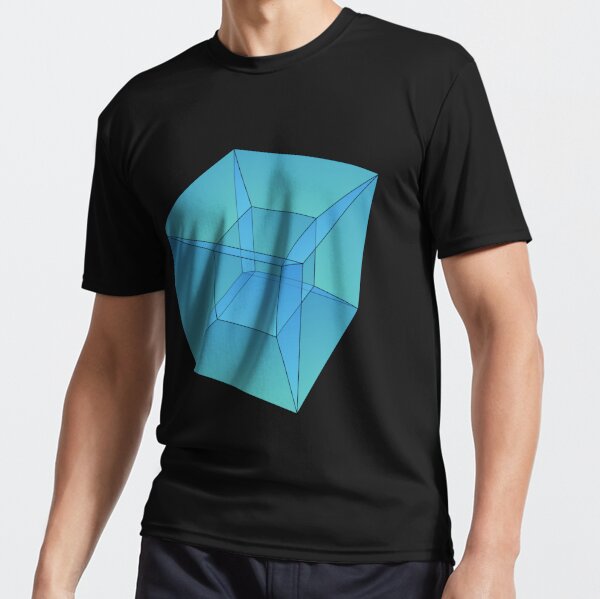 Regular four-dimensional polytope Active T-Shirt