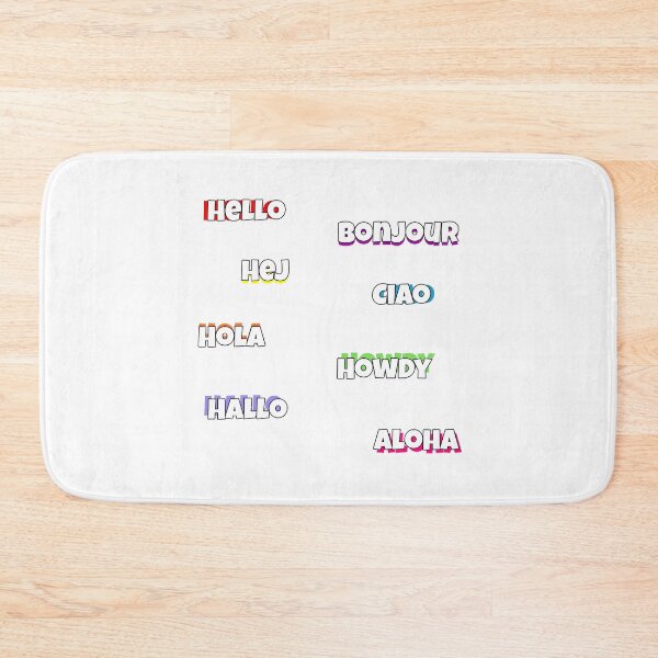 Item preview, International Hellos! designed and sold by AbbieGregory.