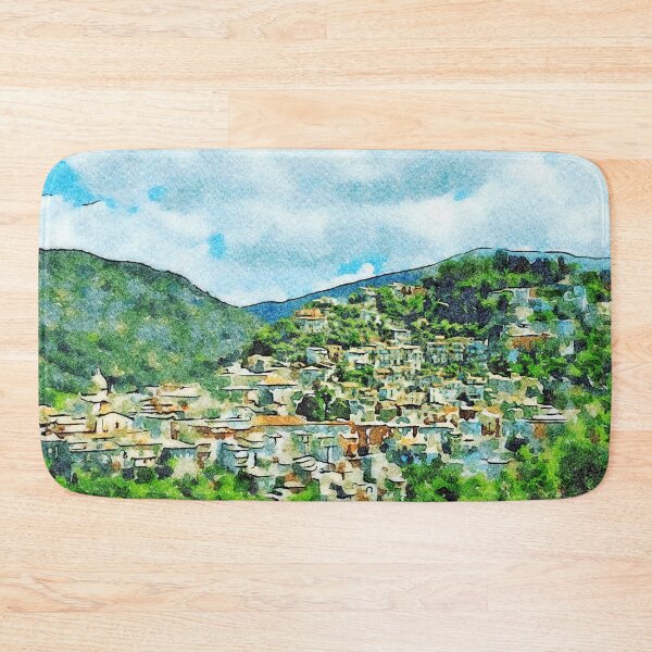 Item preview, Landscape with village designed and sold by Giuseppe Cocco.