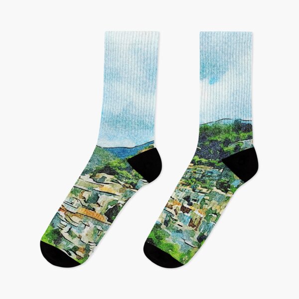 Item preview, Landscape with village designed and sold by Giuseppe Cocco.