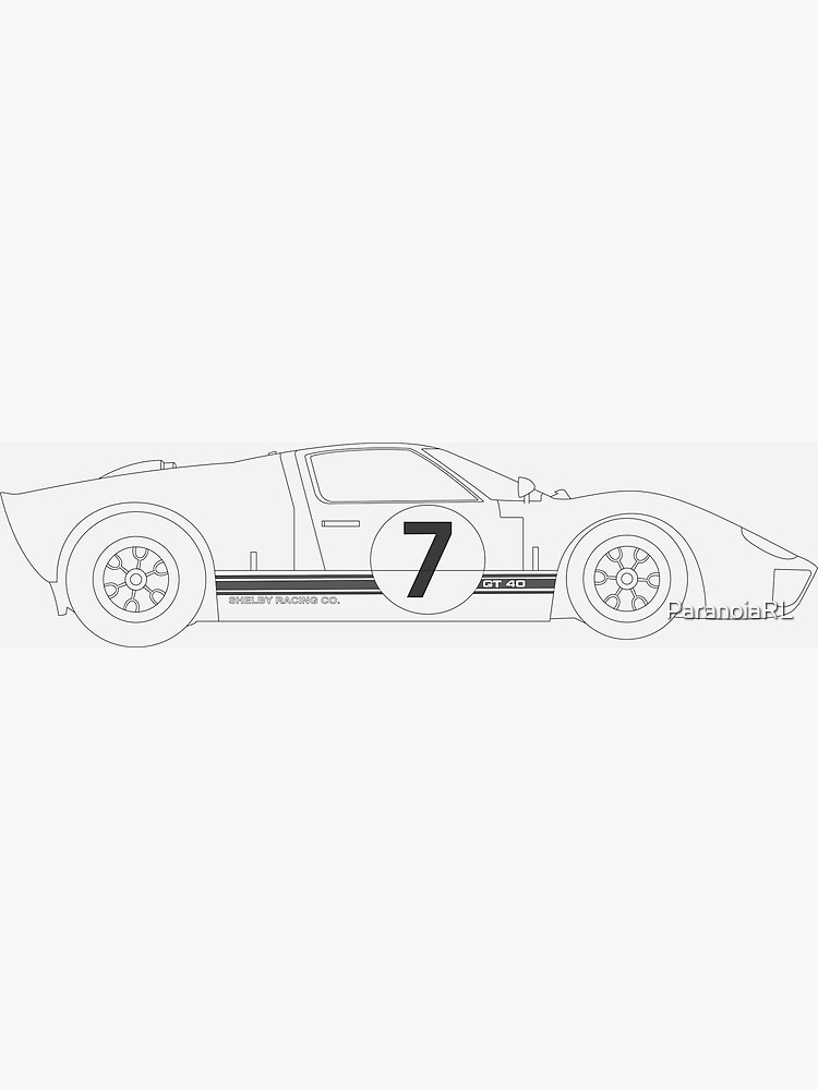 Disover Ford GT-40 Canvas