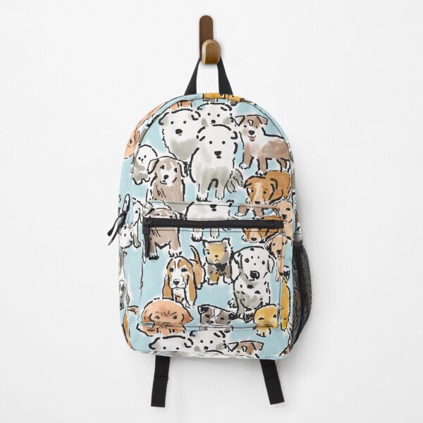 Item preview, Cute Puppy Dogs in Watercolor with Corgi, Dalmatian and Basset Hound designed and sold by vinpauld.