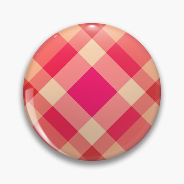 Item preview, Large Modern Plaid, Orange, Coral and Fuchsia Pink designed and sold by Marymarice.