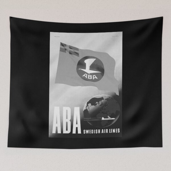 Item preview, Aba Noire vintage travel poster designed and sold by stickart-marek.