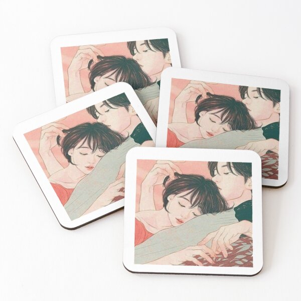 Item preview, Cute anime couple designed and sold by maryetaa.