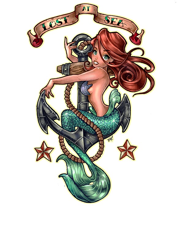 &quot;Lost At Sea&quot; Stickers by Tim Shumate Redbubble