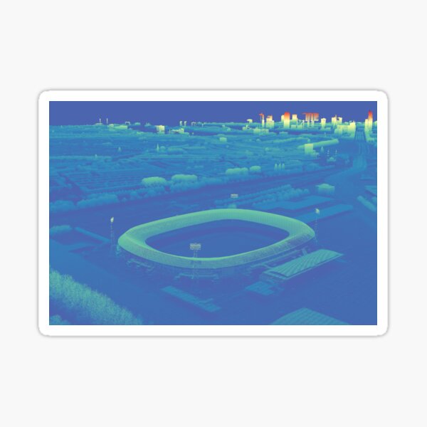 Feyenoord Stadium De Kuip Rotterdam Sticker