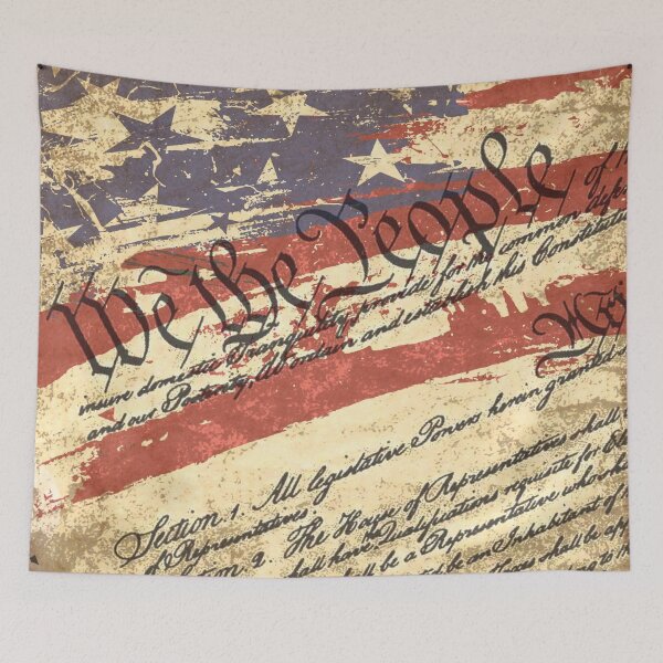 Item preview, We the People Patriotic Vintage American  designed and sold by OfLandandSea.