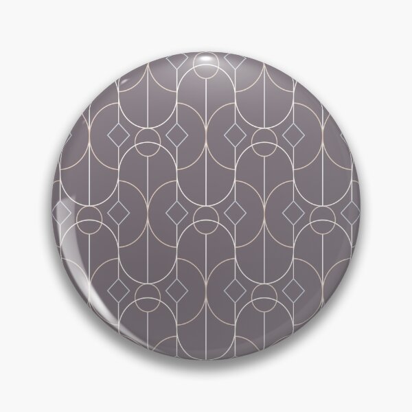 Item preview, Contemporary Bowed Symmetry in Aubergine designed and sold by simplydesignart.