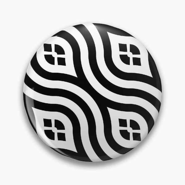 Item preview, Black Rounded Lines Pattern designed and sold by Gustavo Navarro.