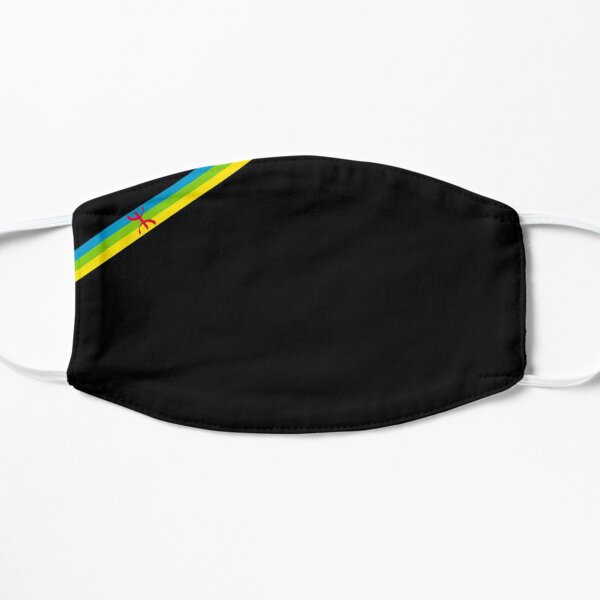 Drapeau amazigh Masque sans plis