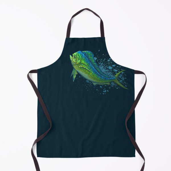 Item preview, "El Dorado" by Amber Marine ~ mahi mahi / dolphin fish art, © 2015 designed and sold by Amber Marine ~ Wildlife Artist ~ © 2004-2021.