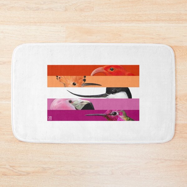 Item preview, Lesbian Pride Birds designed and sold by Haliaeetus.