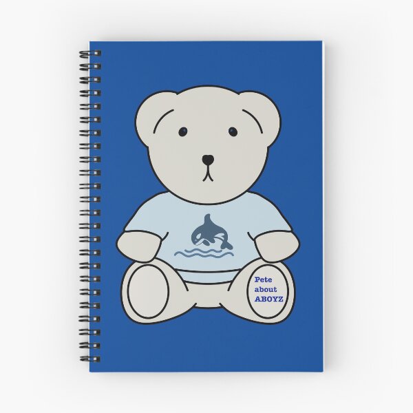 Item preview, Dark Blue Kiss - Pete about aboyz teddy bear designed and sold by Everything-Ita.