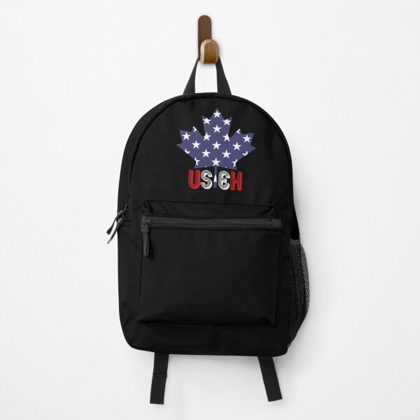 Item preview, USEH Maple Leaf Flag Funny American Canadian designed and sold by LaJCulture.
