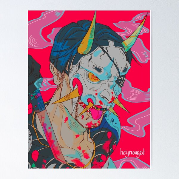 Item preview, Hannya Man designed and sold by heynougat.