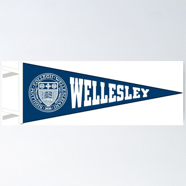 Item preview, Wellesley Pennant designed and sold by dutchesskmw.