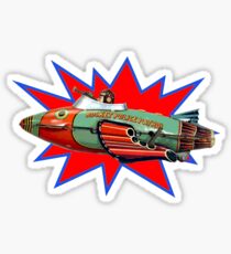 Rocket Police Sticker