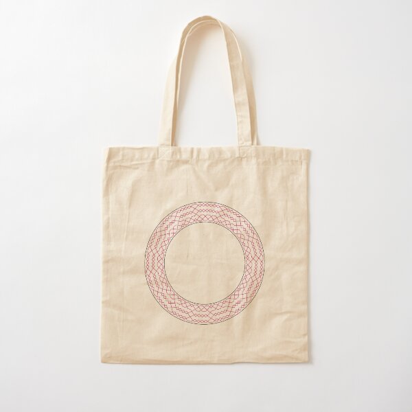 Stedman Triples Method Wreath — Tote Bag Cotton Tote Bag