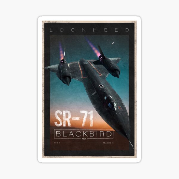 SR-71 Blackbird Sticker