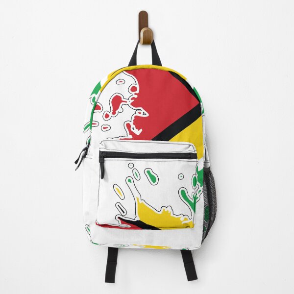 Item preview, Guyana National Flag splash designed and sold by IdentiTee Studios.