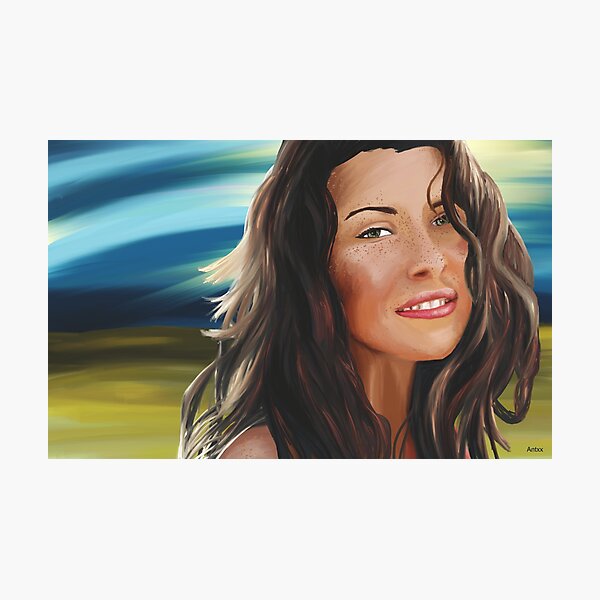 Evangeline Lilly Photographic Print