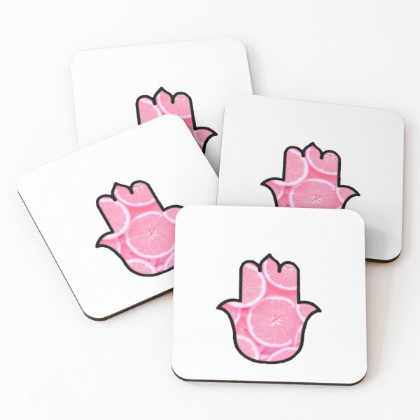 Item preview, Pink Lemonade Lemons Hamsa Hand designed and sold by byemma.