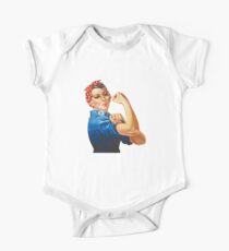Rosie the Riveter One Piece - Short Sleeve