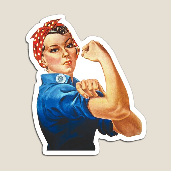 Rosie die Nietmaschine Magnet