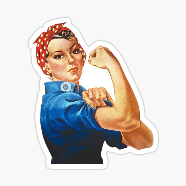 Rosie the Riveter Sticker