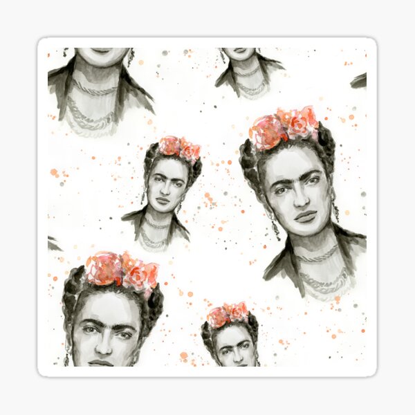 Frida Pattern Sticker