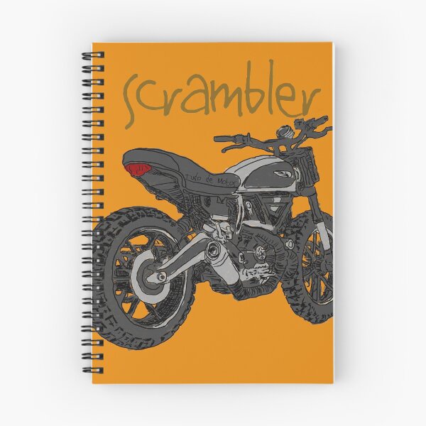 Item preview, Scrambler Ducati T-Shirt designed and sold by tudodemotos.