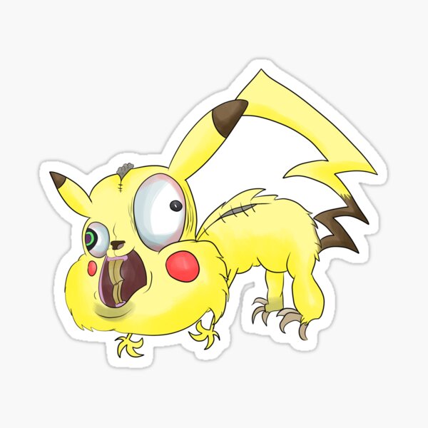 Pickachu Stickers | Redbubble