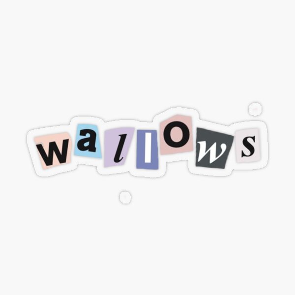 wallows Transparent Sticker