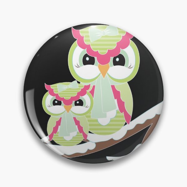 Item preview, Two Owls for Christmas  designed and sold by LoneAngel.