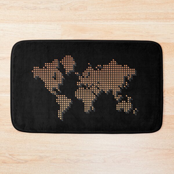 Item preview, world map designed and sold by hayatdesign.